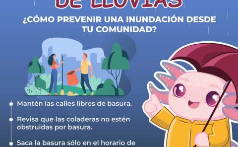 CEAA informa a la población sobre las medidas a tomar con las lluvias de los siguientes días
