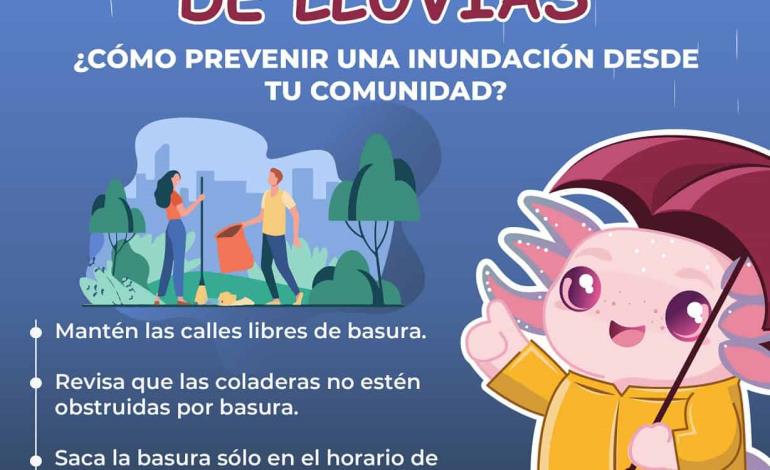 CEAA informa a la población sobre las medidas a tomar con las lluvias de los siguientes días