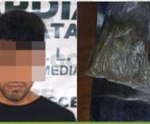 Le hallaron "mota" a joven cerritense    