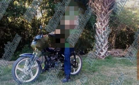 Roban una motocicleta