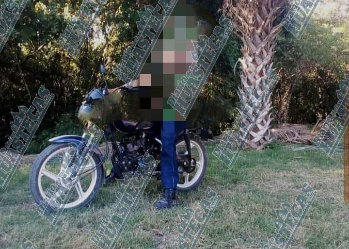 Roban una motocicleta