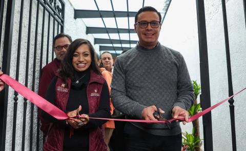 Gracias al rescate de espacios públicos, inauguran oficinas de la Semot
