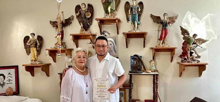 Jesús Salvador culminó curso con gran éxito 