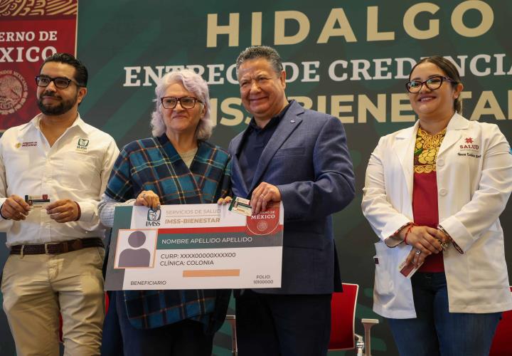 Arrancó la entrega de credenciales  a personas afiliadas al Sistema IMSS-Bienestar