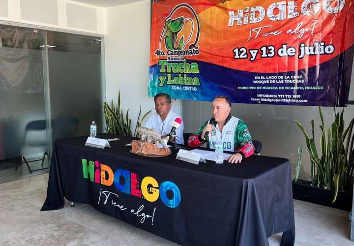 Anuncian Cuarto Campeonato Nacional de Trucha y Lobina en Huasca 