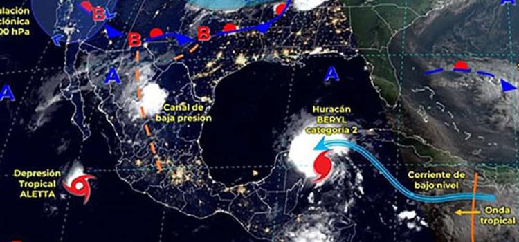 Beryl se degrada a categoría 1 