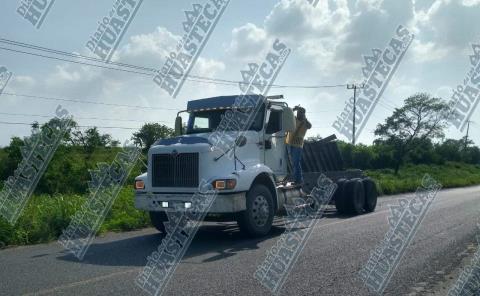 Se desprendió plataforma de tráiler