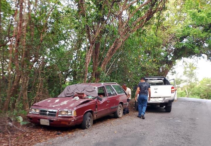 Herido en volcadura