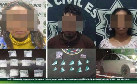 DETUVIERON A PAREJA DE NARCOS