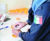 Antidoping a policías