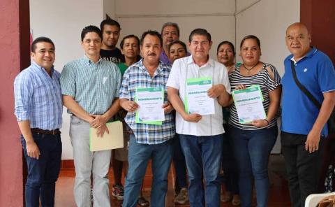 Presentaron nuevas autoridades de la colonia XEW