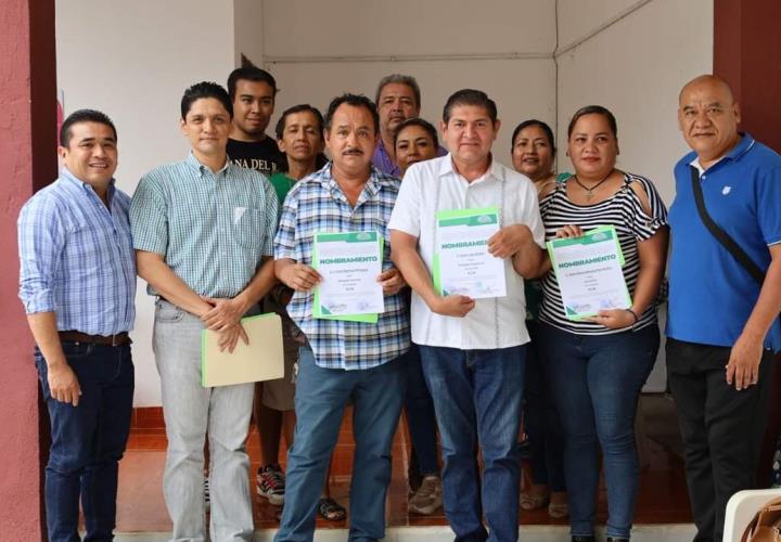 Presentaron nuevas autoridades de la colonia XEW