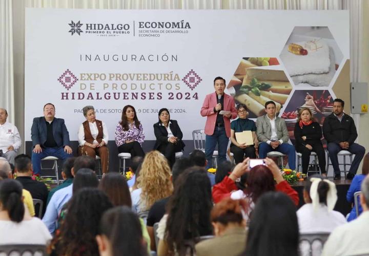 Promueve Hidalgo desarrollo de cadenas productivas con la Expo Proveeduría de Productos Hidalguenses