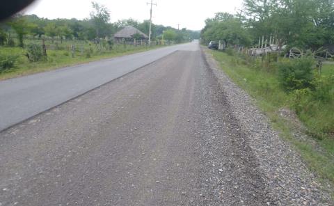 Realizan mantenimiento en la carretera estatal San Martín-Tanquián