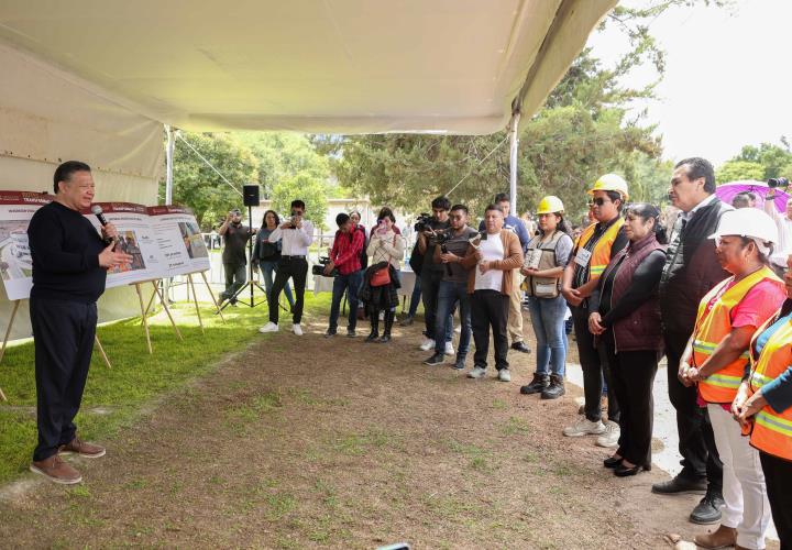 Supervisa Menchaca Salazar obra pública en Tetepango