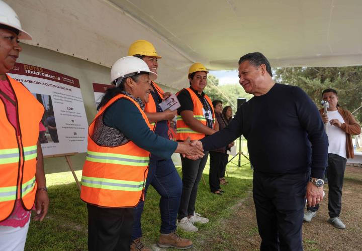 Supervisa Menchaca Salazar obra pública en Tetepango