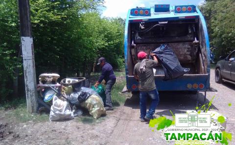 Continúa campaña de descacharrización en Tampacán