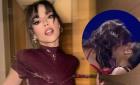 Danna Paola causa polémica tras besarse con bailarina durante show en los MTV Miaw