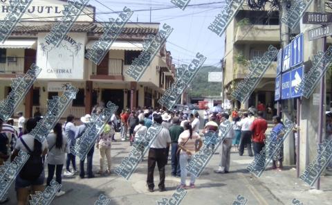 Vecinos se manifestaron

