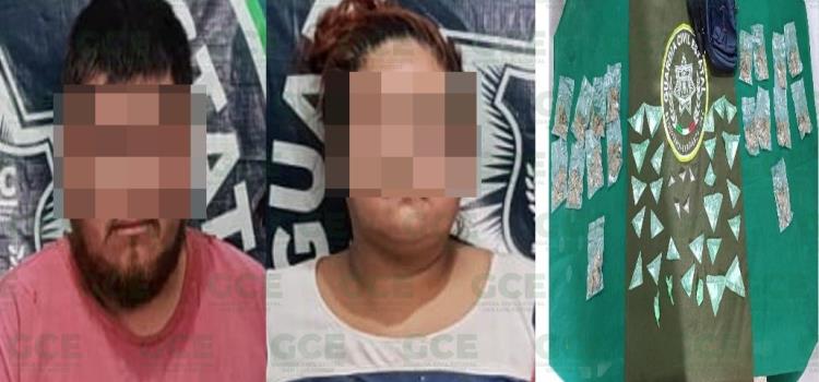 ATRAPARON A UNA PAREJA DE NARCOS