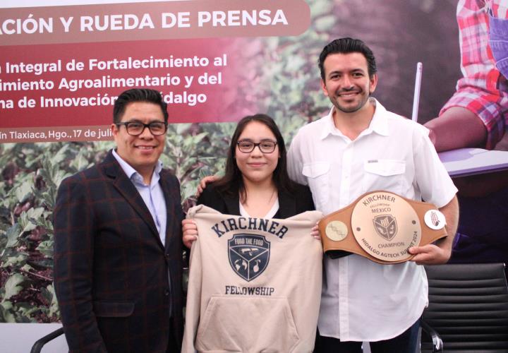 Gobierno de Hidalgo apuesta por el talento de los jóvenes para enfrentar los desafíos globales de la seguridad alimentaria