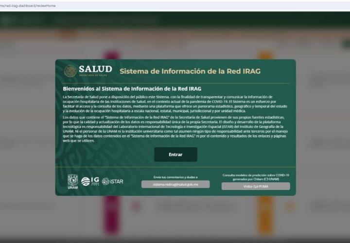 Informe de Ocupación Hospitalaria IRAG