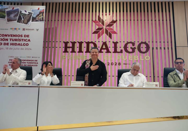 Refuerzan acciones en favor del turismo hidalguense