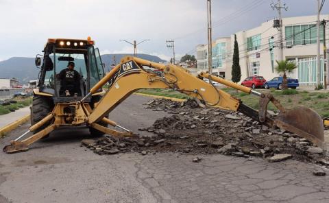 Rehabilitación del Bulevar Panorámico en Pachuca