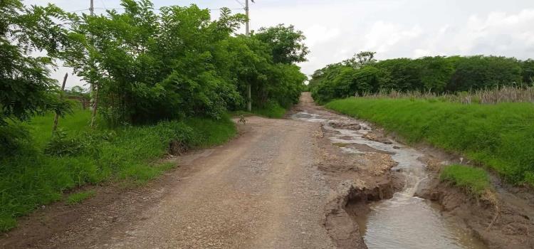 Deshechos caminos en las comunidades