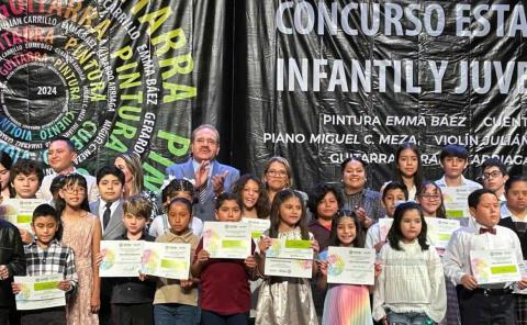 Secult dio premios de concurso infantil 

