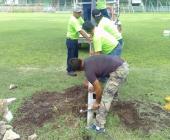 Realizan trabajos en campo Ébano