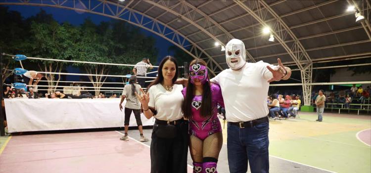 Éxito función de lucha libre