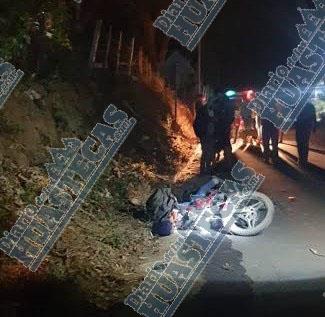 Motociclista se accidentó
