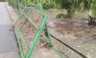 Protección en río quedó dañada