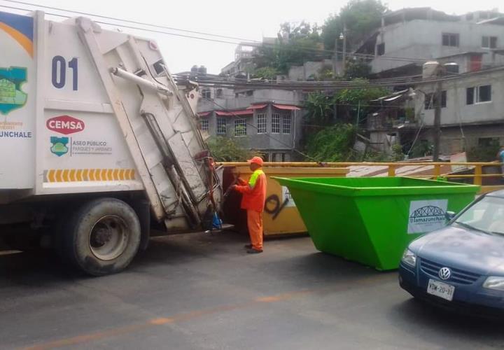 Piden sanción para quien contamine contenedores 