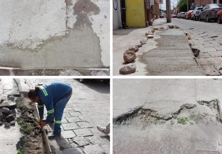 Mejoran calles en el Centro Histórico 