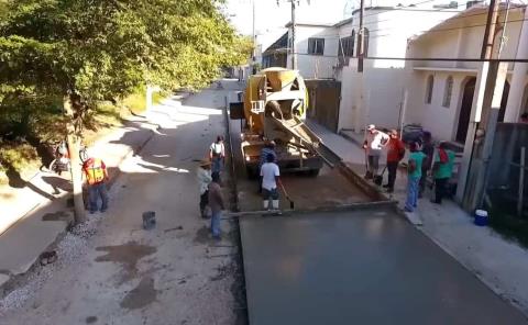 Invertirán 150 MDP en pavimentaciones