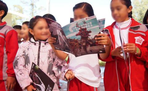 IHE difunde programa Cazadores de Saberes en escuelas de Educación Básica