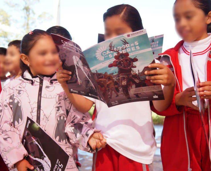 IHE difunde programa Cazadores de Saberes en escuelas de Educación Básica