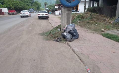 No hay recolección de basura continua