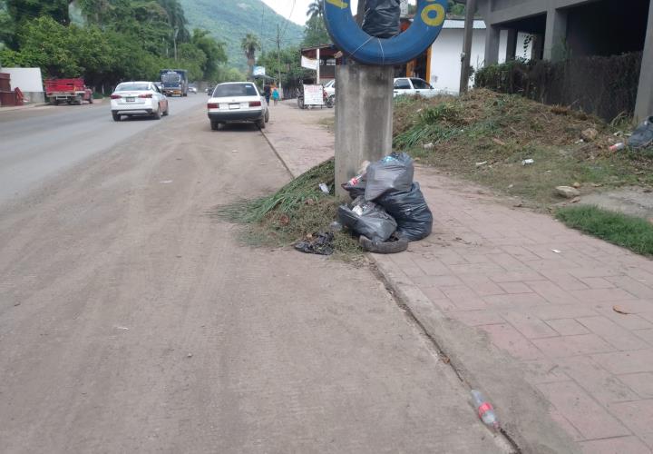 No hay recolección de basura continua