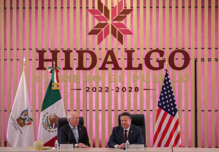 Representaciones de Hidalgo y Estados Unidos refuerzan lazos de cooperación