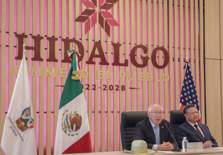 Representaciones de Hidalgo y Estados Unidos refuerzan lazos de cooperación