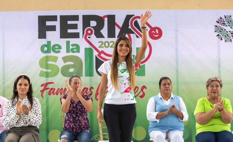 Ruth Gonzales asistió A la Feria de la salud  