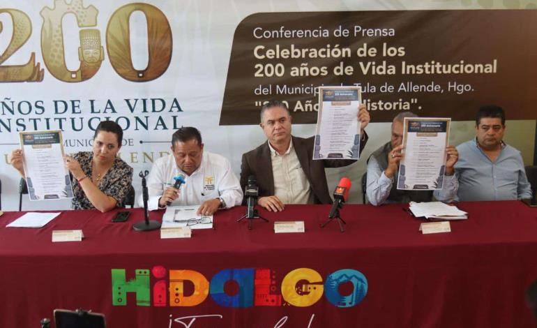 Tula de Allende conmemora 200 años de vida institucional