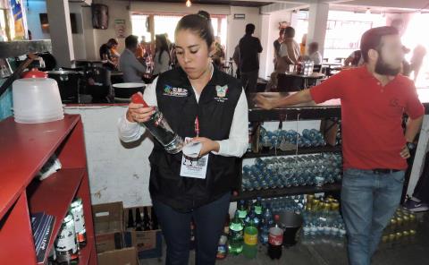 Copriseh intensifica acciones de control sanitario en bares y restaurantes