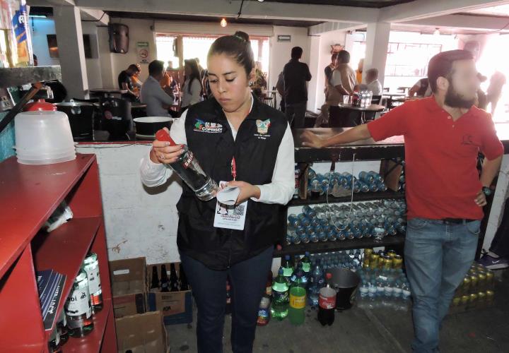 Copriseh intensifica acciones de control sanitario en bares y restaurantes