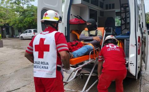 HERIDO OTRO MOTOCICLISTA