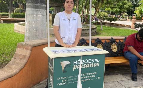 Instalan módulo "Héroes Paisanos"
