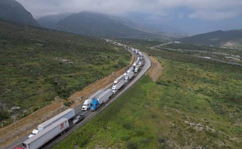 Huastecos participaron en bloqueo nacional